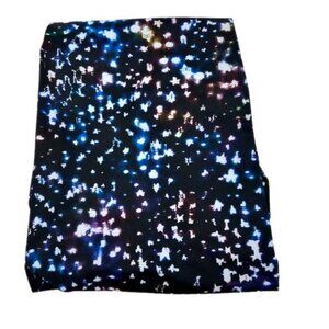 Spanx Booty Boost XL Cropped Capri Cosmic Galaxy